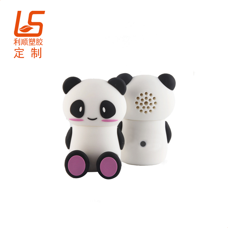 定制PVC軟膠發聲鑰匙扣 播放聲音硅膠公仔發聲鑰匙扣 (1)