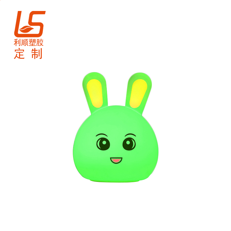 定制可充電硅膠小夜燈 硅膠LED七彩變色燈