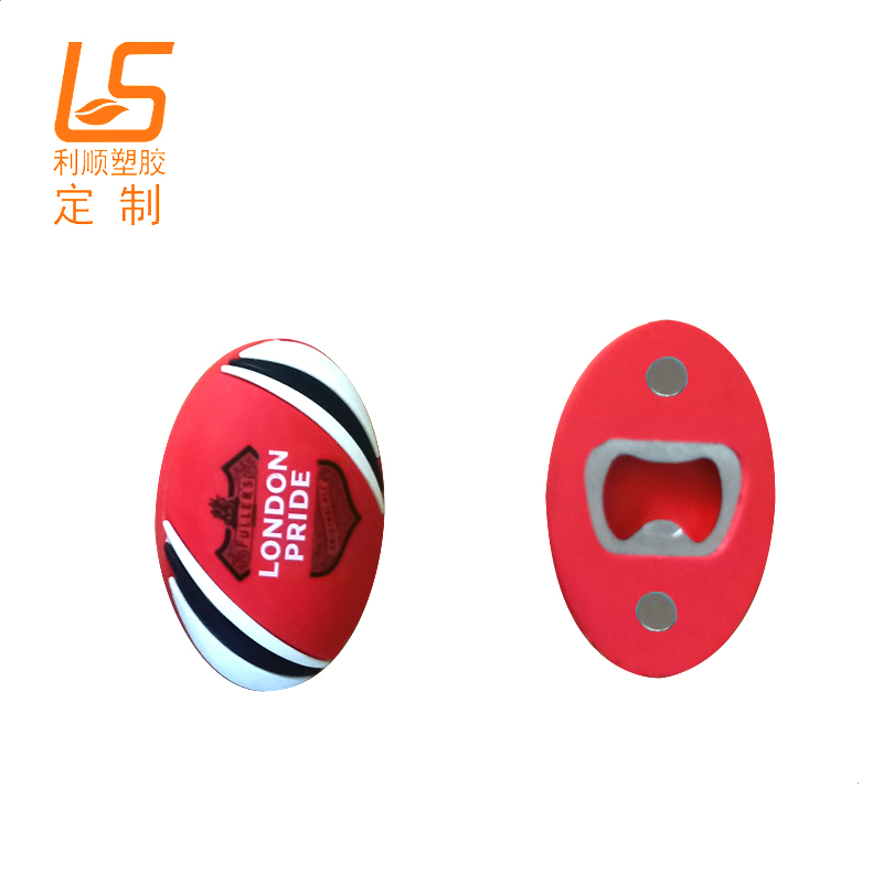 定制卡通立體圖案開瓶器 PVC滴膠立體公仔開瓶器冰箱貼開瓶器2