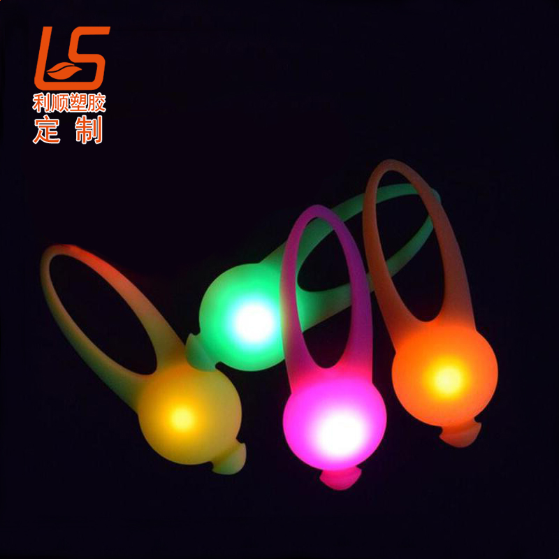 硅膠LED寵物夜間警示燈