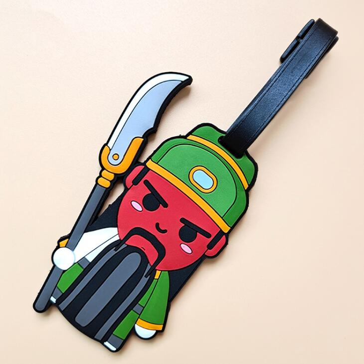 滴膠行李牌-關(guān)公關(guān)羽行李牌